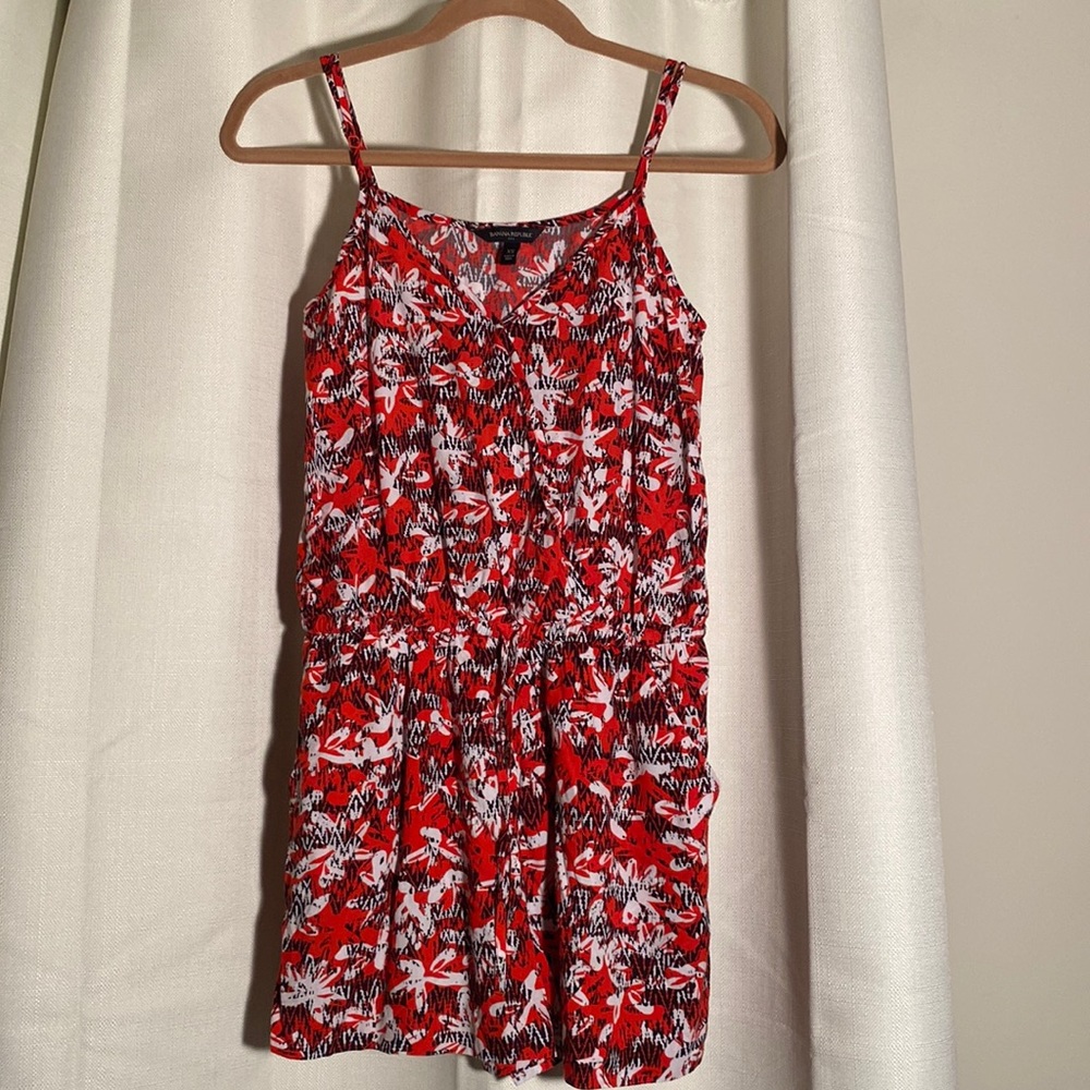 Banana Republic Floral Romper